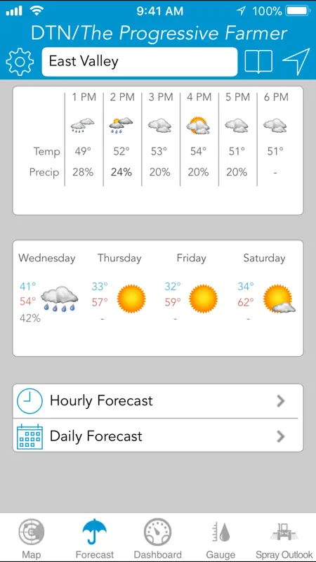 DTN: Ag Weather Tools screenshot 2 of 7