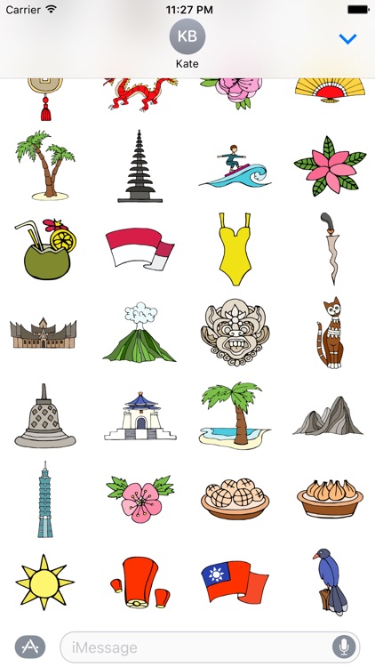 Asia Stickers