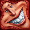 Icon Caricature Hyper Face Morph from photos, camera shots or Facebook