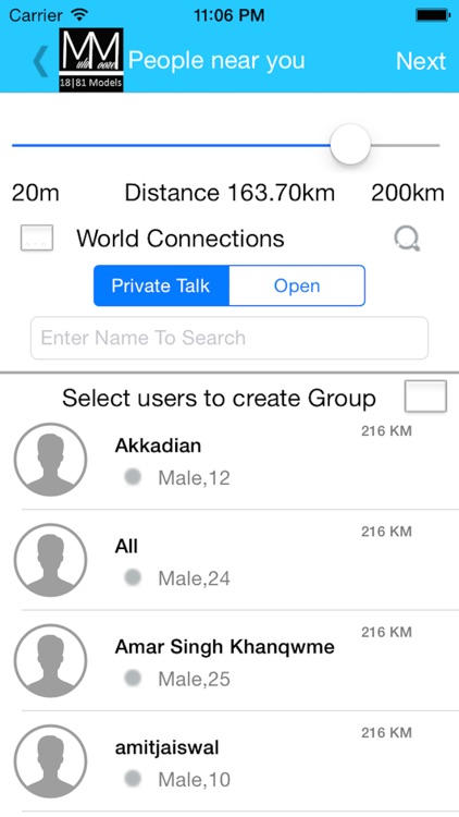 Eighteen Eighty One Models app