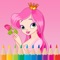 My Little Princess Coloring Book Games for Girls