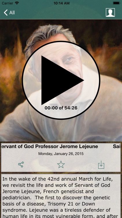 The SaintCast App
