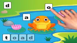 alphabet learning abc puzzle game for kids eduabby iphone screenshot 2