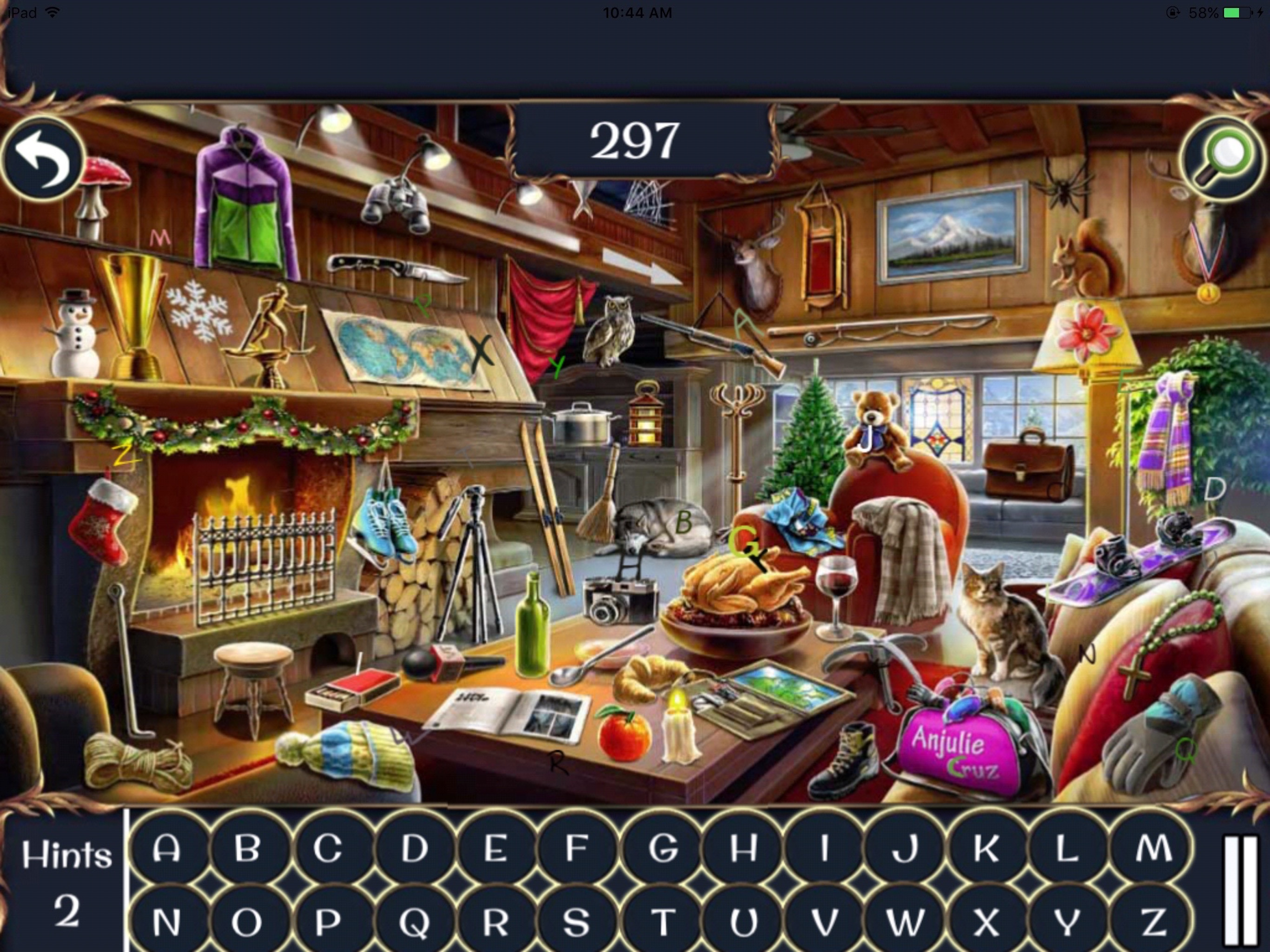 Free Hidden Object Games:Free Hidden Alphabets screenshot 10