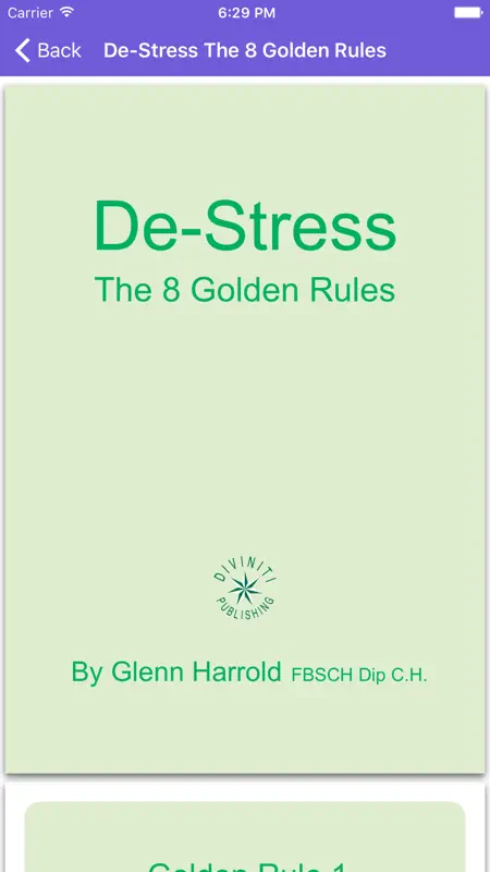 Pain Control Hypnosis by Glenn Harrold screenshot 5 of 5