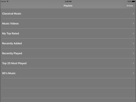 Screenshot #4 pour MusicVideoPlayer