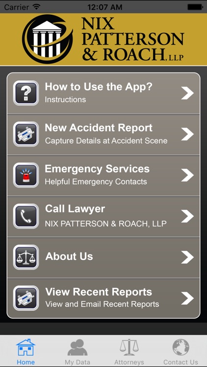 Injury Help App by Nix, Patterson & Roach, L.L.P.