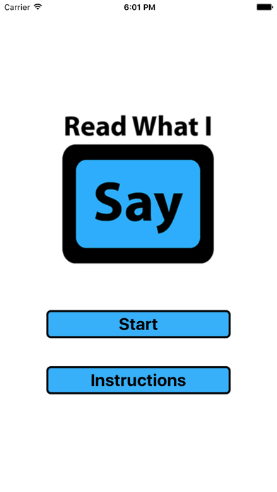 Screenshot #6 for Read What I Say