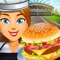 Soccer Stadium Fast-Food Cafeteria : Play best Master-Chef Ham-burger & Pizza Cooking Restaurant