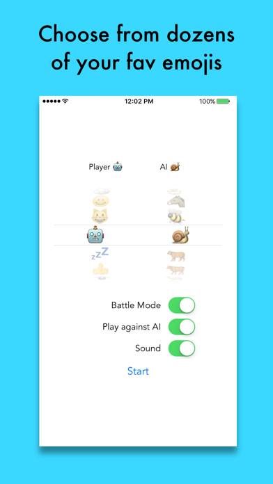 Emoji Tac Toe iPhone screenshot 4 - Games app
