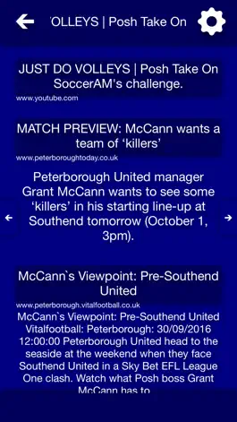 Game screenshot All The News - Peterborough United Edition hack