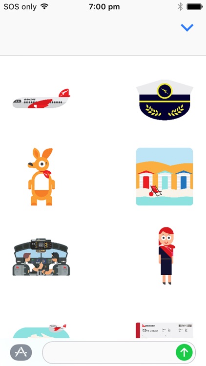 Qantas Stickers