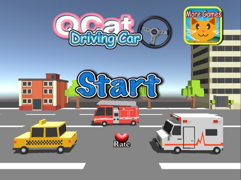 Screenshot #4 pour QCat - bambin jeu de simulation de conduite (gratuit)