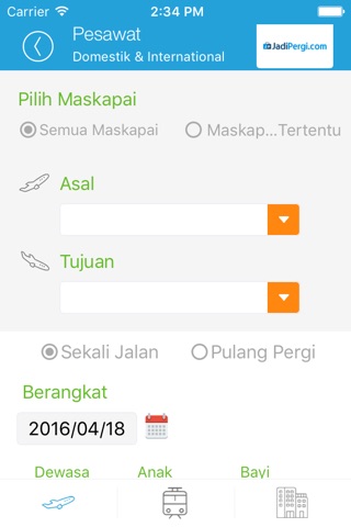 JadiPergi screenshot 2