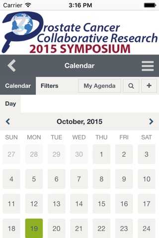 Prostate Cancer Collaborative Research 2015 Symposium screenshot 3