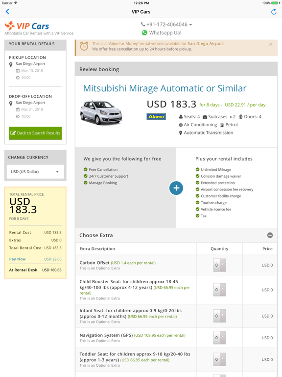 Screenshot #4 pour VIPCars.com – Car Rental