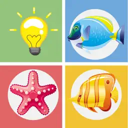 Find the Pair Sea Animals Free Matching Kids Games app icon
