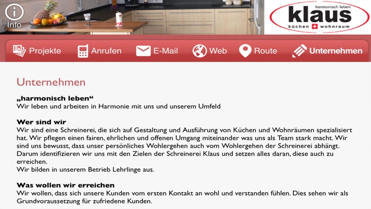 Klaus Schreinerei AG