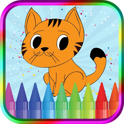 Cute Animals - Kids Coloring Book 1 Icon