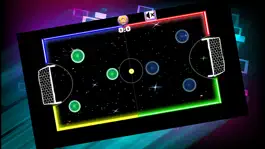 Game screenshot Neon Air Hockey Glow In The Dark Space Table Game apk