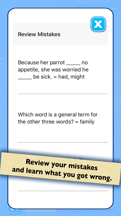 English Language Arts 3 & 4 iPhone screenshot 5 - Education app