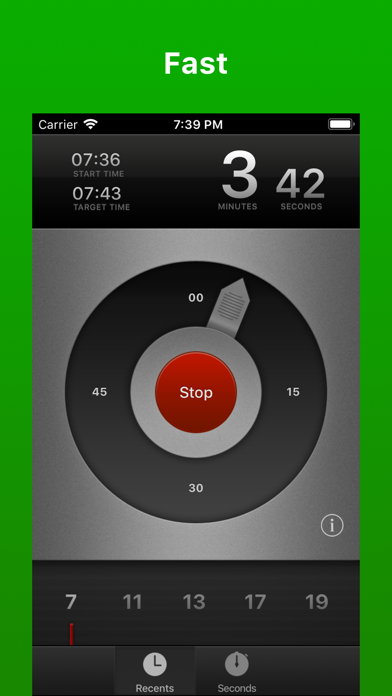 Screenshot #2 pour Pronto — Timer App