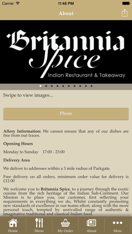 Britannia Spice Parkgate