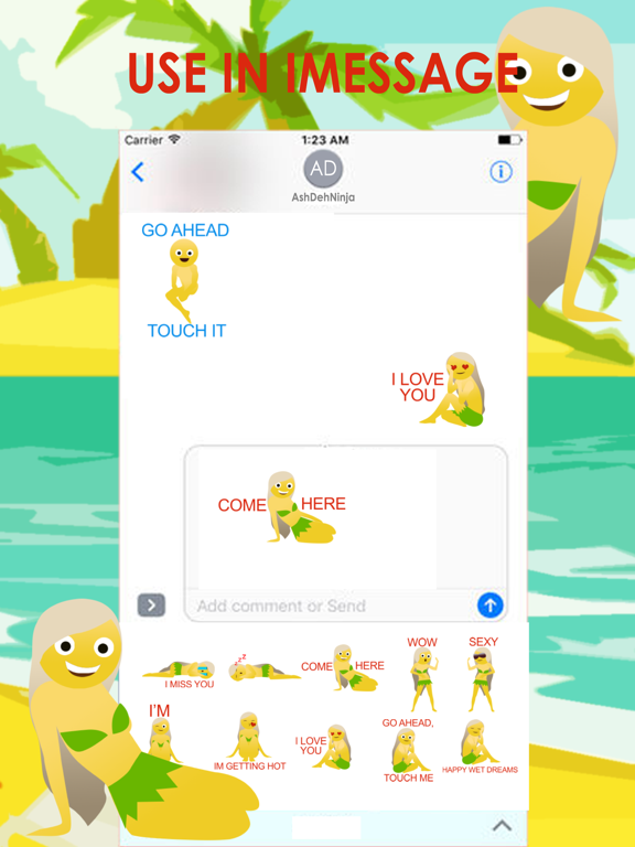 Screenshot #6 pour NudeMOJI - Dirty Emoji App
