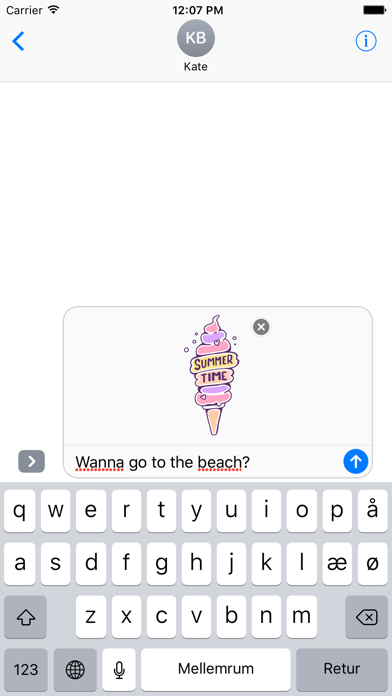 Screenshot #3 pour Groovy Summertime Stickers