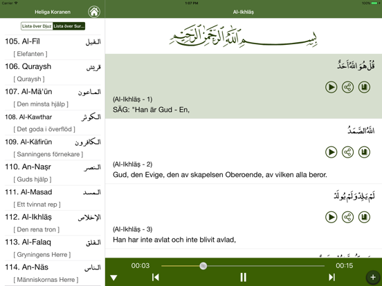 Screenshot #5 pour Koranen på Svenska