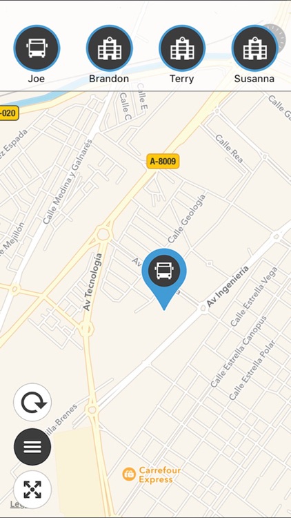 Buckswood School Bus Tracker