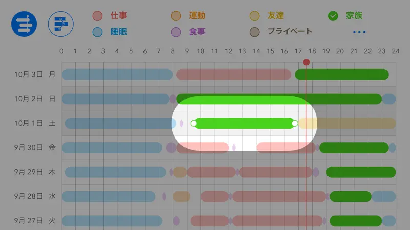 ライフログ - 食事・運動・睡眠サイクルを記録して分析する生活習慣管理アプリ screenshot 3 of 5