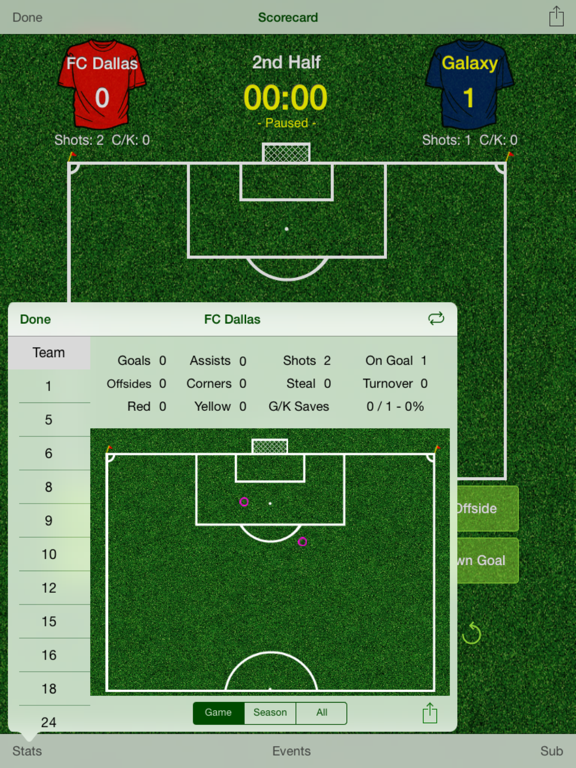 Screenshot #5 pour Score Soccer Lite