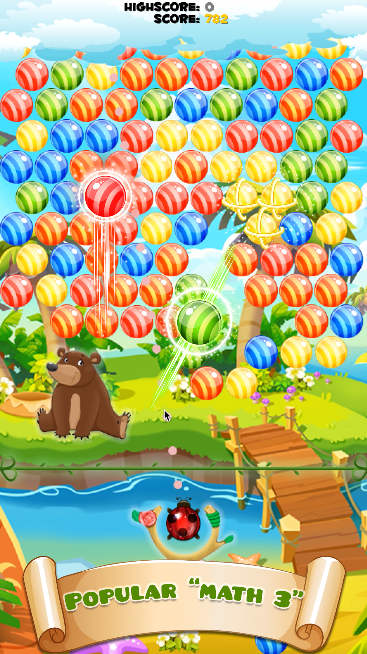 Marble Shooter Blast: Match 3 Bubble Bounce Mania screenshot 2