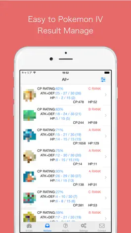 Game screenshot Auto IV Calc for PokemonGO apk