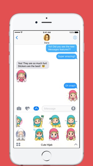 Cute Hijab stickers by EdSants(圖1)-速報App