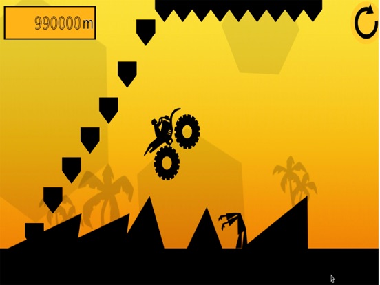 Screenshot #5 pour Coureur De Colline Sombre - Jeu De Course De Camio