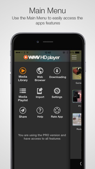 WMV HD Player Pro - Importerのおすすめ画像4