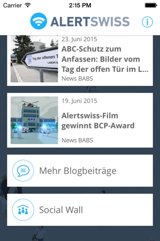 Alertswiss screenshot 2