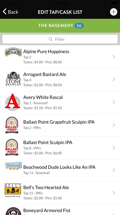 TapHunter Manager