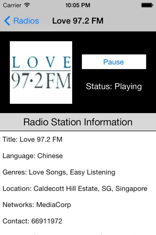 Singapore Radio Live Player (新加坡电台 / 電台)のおすすめ画像4