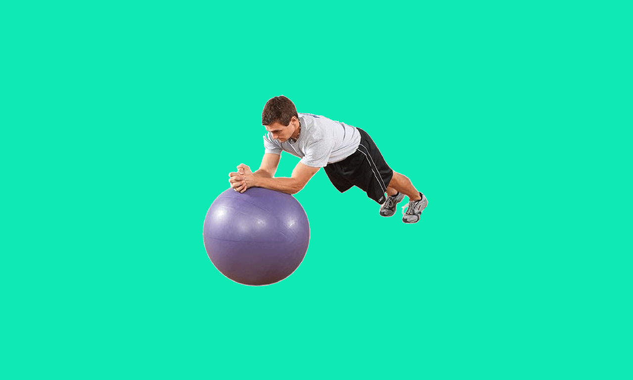 10 Min Exercise Ball Workout: Core-Strength Moves Using A Fitness Ball (Premium) - Tone Up And Slim Down