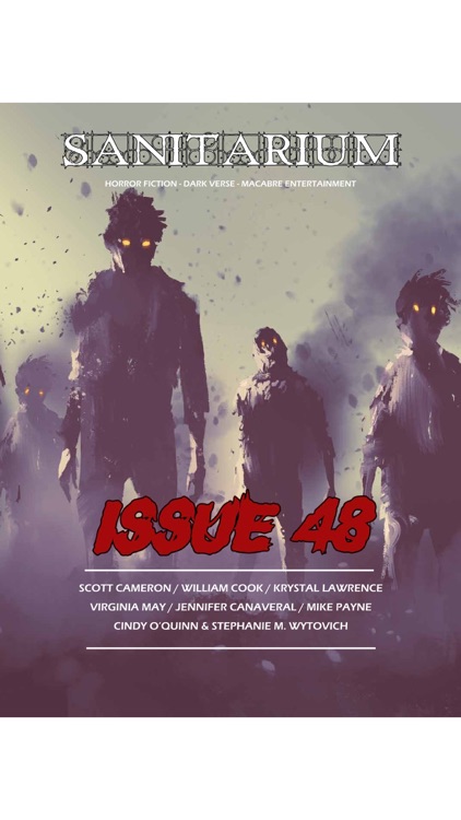 Sanitarium Magazine: Horror Fiction, Dark verse and Macabre Entertainment