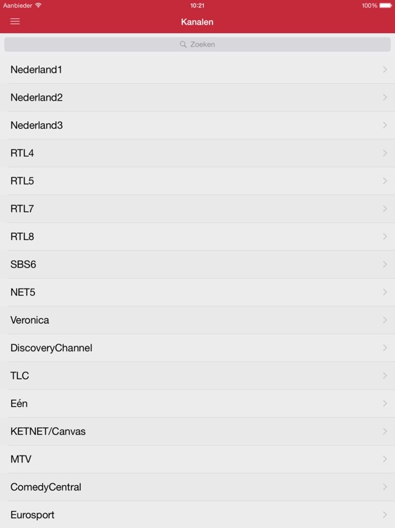 Nederlandse Televisie for iPad