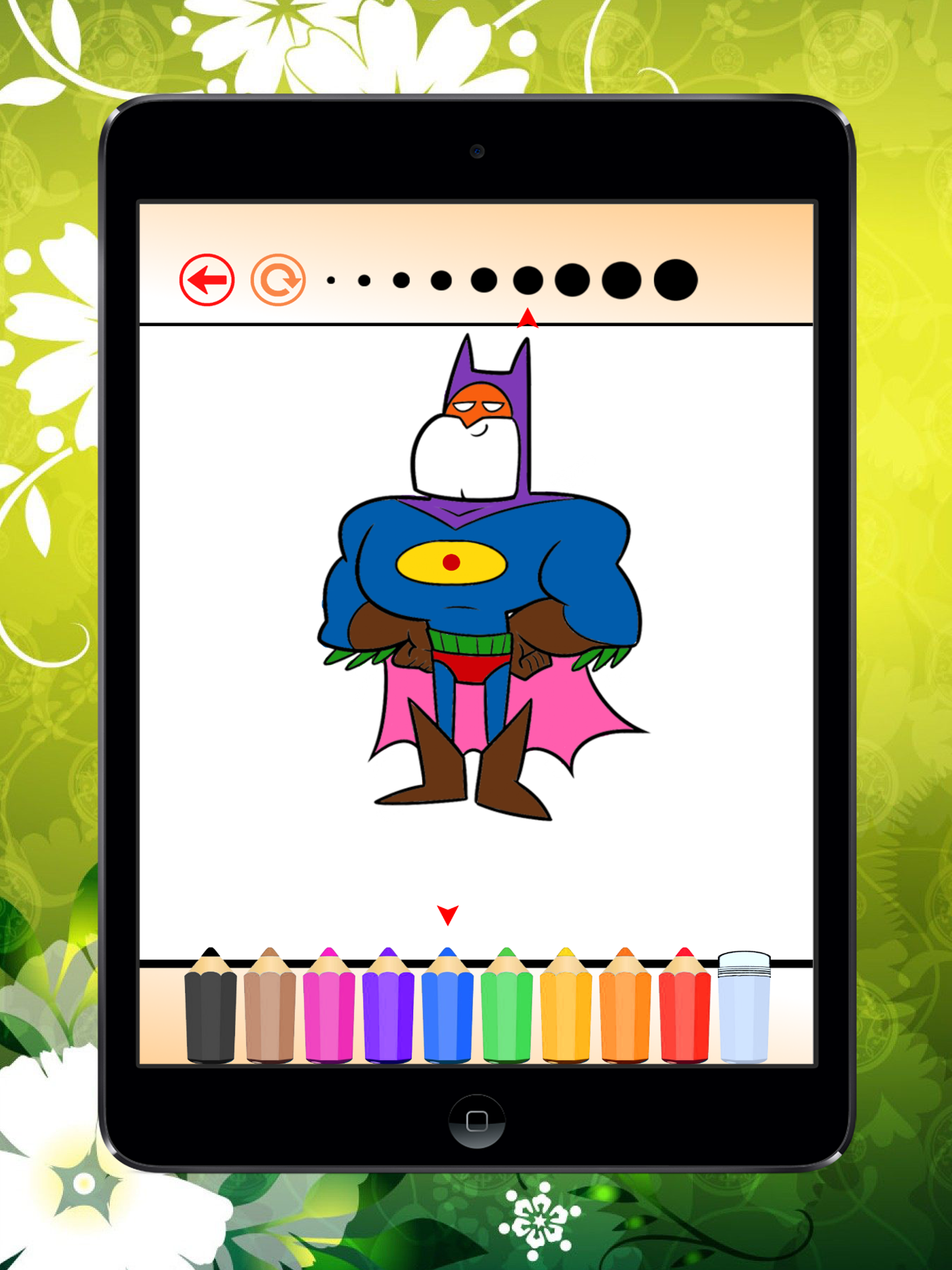 Superhero Coloring Book HD: Paint Heroes for Kids screenshot 8