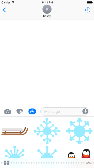 Screenshot #3 pour Hiver Autocollants