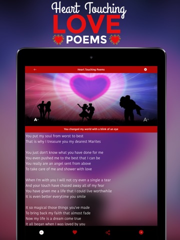 Heart Touching Love Poems screenshot 4