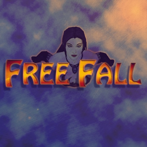 Free fall - Sky free falling Icon