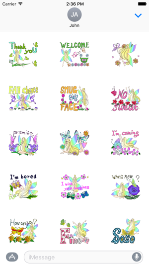 Butterfly-Fairy Sticker(圖1)-速報App