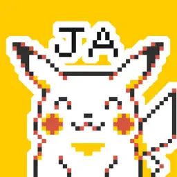 Pokémon Pixel Art, Part 1: Japanese Sticker Pack app icon